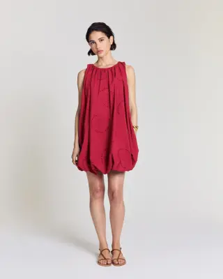 Robe Cleophee rouge — photo 2