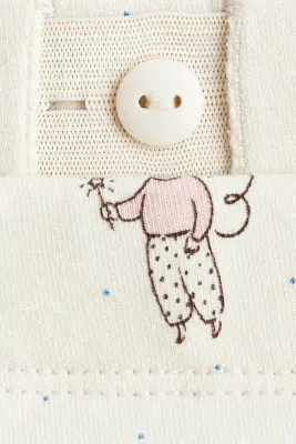 Legging en coton - Crème/fée souris — photo 1
