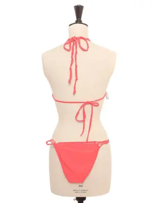 Maillot de bain deux pièces bikini rose bonbon  Px boutique 230€ Taille 36 — photo 2