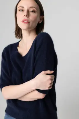 Pull en laine, fox et polyamide — photo 5