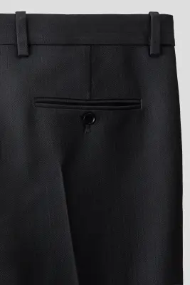Pantalon chic Regular Fit - Gris foncé — photo 4