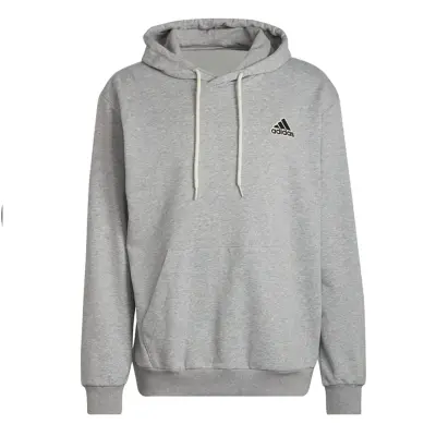 ADIDAS SWEAT CAPUCHE Gris — photo 2