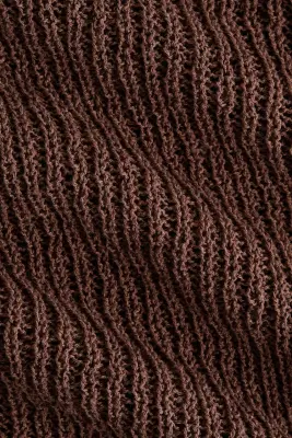 Pull à encolure bateau - Marron foncé — photo 2