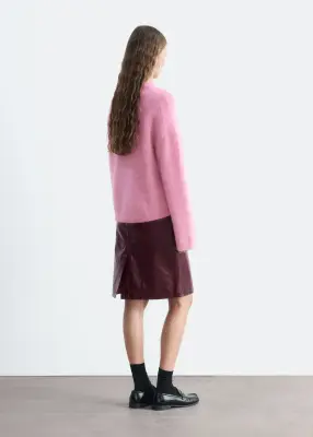 Pull en mohair mélangé - Rose — photo 2