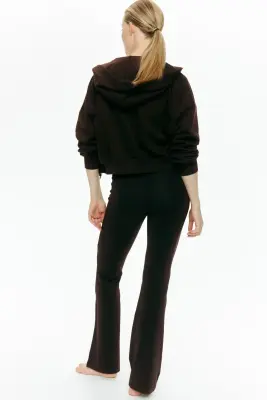 MAMA Pantalon évasé Before & After - Marron foncé — photo 2