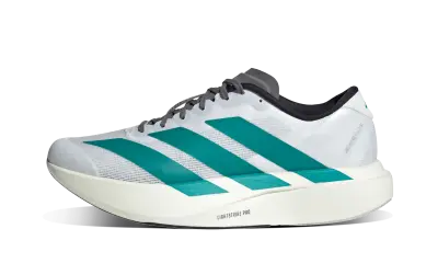 Adidas Adizero Evo SL White Pure Teal — photo 1