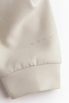 Veste de sport zippée à capuche DryMove™ - Taupe clair — photo 5
