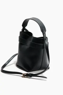 Sac seau crossbody - Noir — photo 1