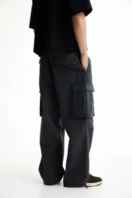 T-shirt imprimé Oversized Fit - Noir — photo 3