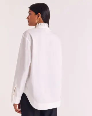 Chemise Salome blanc naturel — photo 5