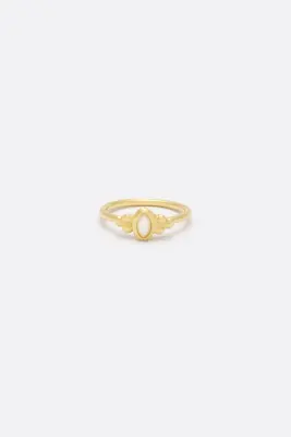 BAGUE LILA - Plaqué or 3 microns — photo 4