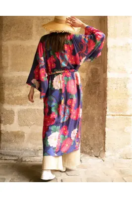 Kimono Flower Power Long — photo 4