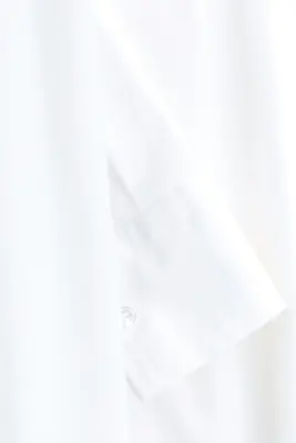Chemise oversize - Blanc — photo 3