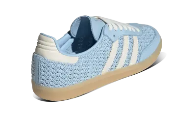 Adidas Samba OG W Clear Sky Off White Gum — photo 3