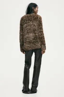 Pull - Beige/moucheté — photo 4