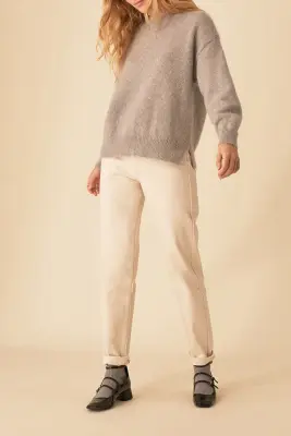 pull didi gris chine — photo 3