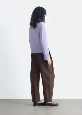 Pull décontracté en maille - Lilas — photo 5