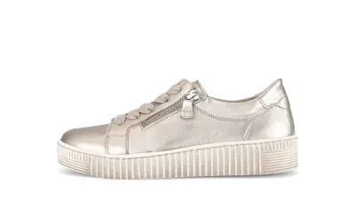 Baskets Gabor 83.334.62 Dorées - Cuir Grande Pointure Femme — photo 2