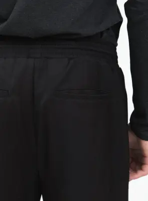 Baggy Pants in Black Serge — photo 5