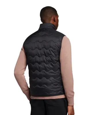 LYLE & SCOTT DOUDOUNE SANS MANCHES Noir — photo 4