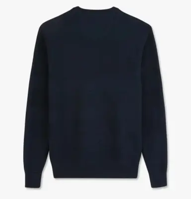 EDEN PARK PULL COL ROND Marine — photo 4