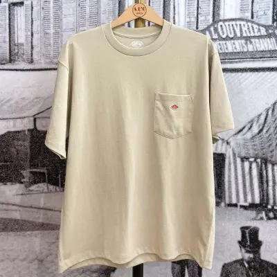 Le Tshirt Danton à poche poitrine - Greige — photo 2