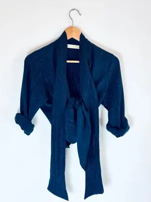 Chemise en soie lurex — photo 4