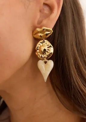 Boucles d'oreilles Lips — photo 1