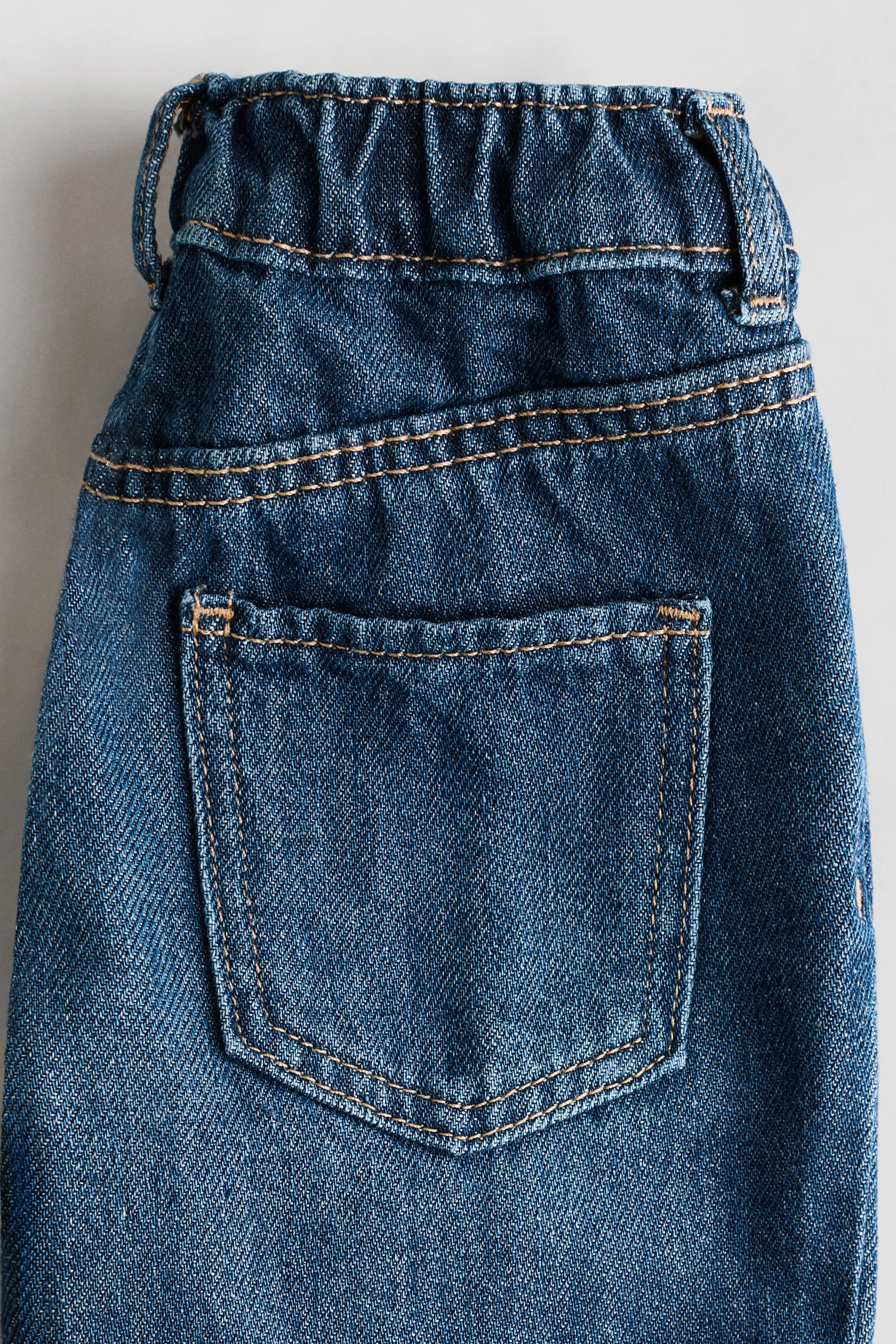 Lot de 2 jeans en coton - Bleu denim/bleu denim clair