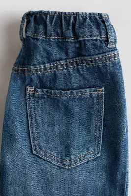 Lot de 2 jeans en coton - Bleu denim/bleu denim clair — photo 1
