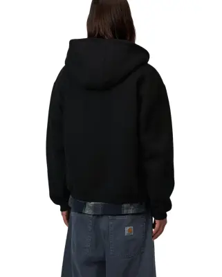 Hooded Ebbert Jacket Black White — photo 4