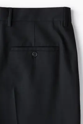 Pantalon chic Loose Fit - Noir — photo 4