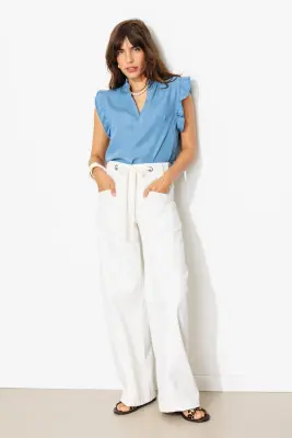Blouse en lyocell Femme — photo 3