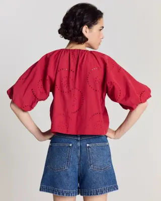 Blouse Mona rouge — photo 4