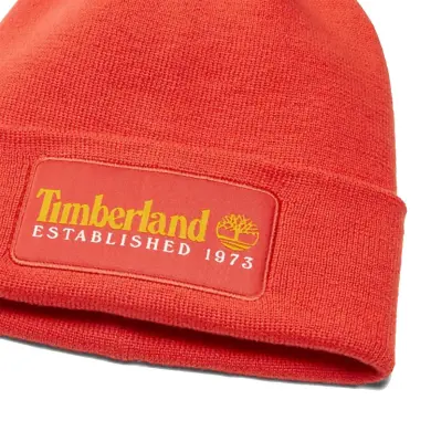 TIMBERLAND BONNET Rouge 50TH ANNIVERSARY — photo 3