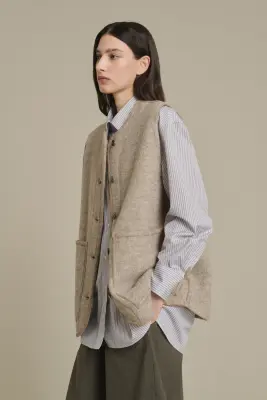 VESTE CHICAGO BEIGE/GRIS — photo 3