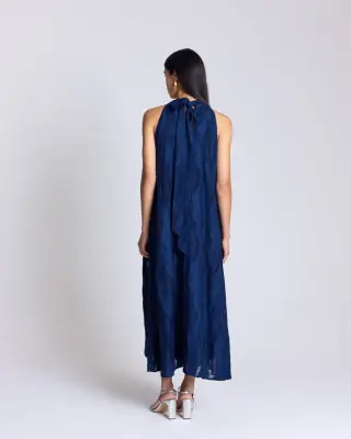 Robe Daphne bleu marine — photo 3