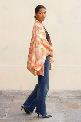 Haori Shibori Orange — photo 2