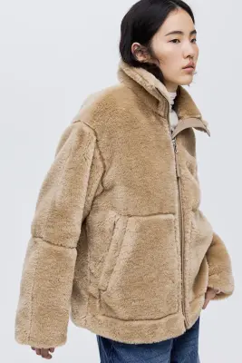 Veste oversize - Beige — photo 2