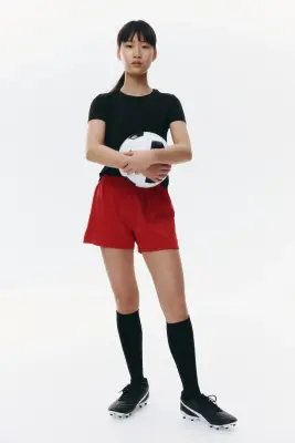 Short de football DryMove™ - Rouge — photo 2