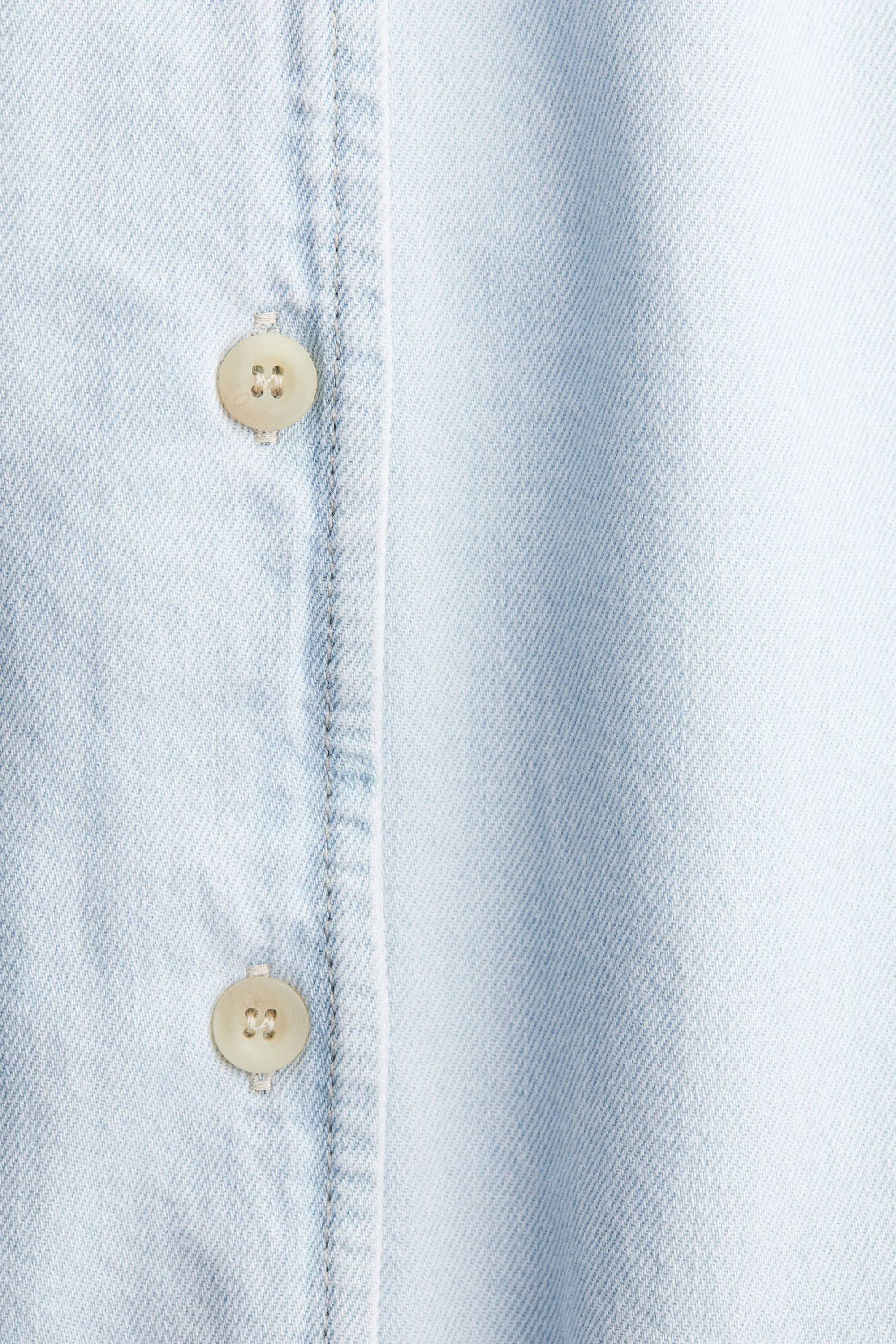 Gilet sans manches dos nu en denim - Bleu denim pâle