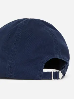 Casquette en coton lavé - Bleu foncé — photo 2