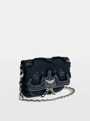 Pochette Rock Mini Denim — photo 3