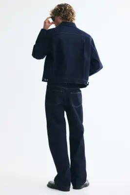 Relaxed Jeans - Bleu denim foncé — photo 2