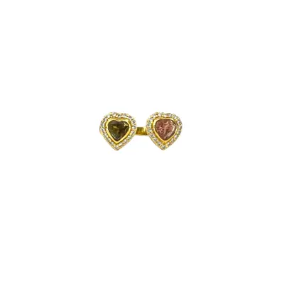 Bague Bleuet en tourmalines - Diaperis — photo 2