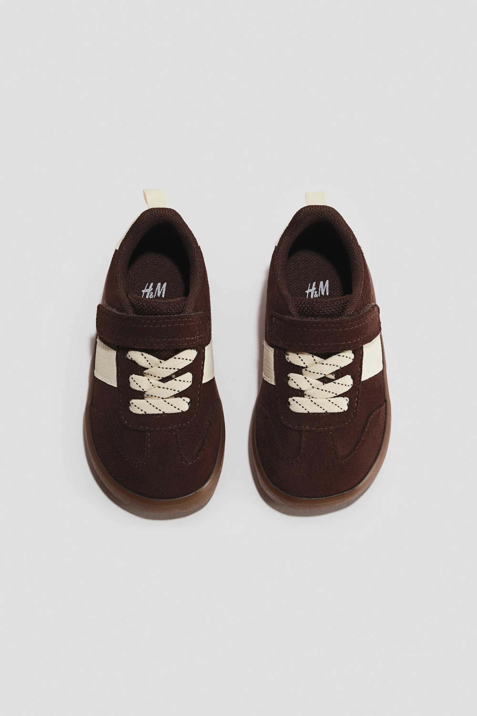 Sneakers barefoot - Marron foncé/color block