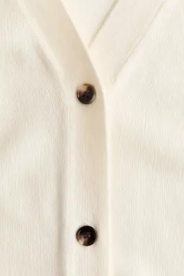 Gilet sans manches en maille - Crème — photo 2