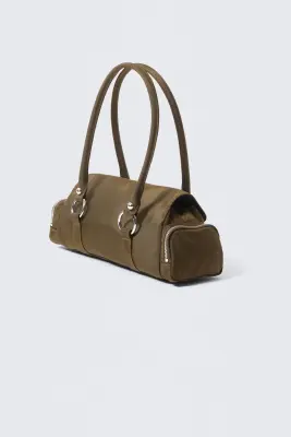 Sac à rabat - Taupe foncé — photo 1