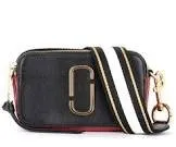 Sac bandouliere snapshot noir marron blanc