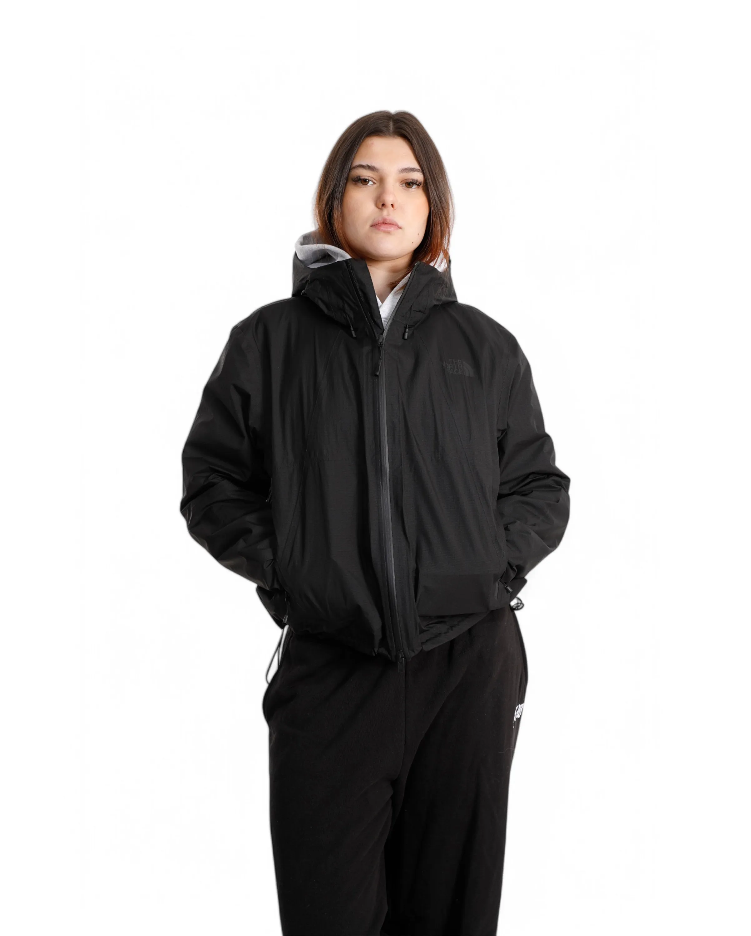 W Packable Lt Rain Jacket Tnf Black